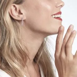 Histoire D'Or Boucles D'oreilles Pendantes Or Blanc Proserpina Oxydes 9 Histoire D'Or Boucles D'oreilles Pendantes Or Blanc Proserpina Oxydes -Boucles d'oreilles Bracelet Soldes B3OFBZW619 model0