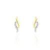 Histoire D'Or Boucles D'oreilles Puces Callum Or Jaune Diamant -Boucles d'oreilles Bracelet Soldes B3OFJDW309 master