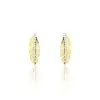 Histoire D'Or Boucles D'oreilles Puces Paola Or Jaune Diamant