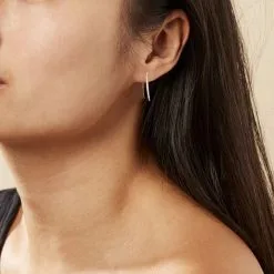 Histoire D'Or Boucles D'oreilles Pendantes Fadoua Or Jaune Diamants -Boucles d'oreilles Bracelet Soldes B3OFJDW640 model0