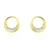Histoire D'Or Boucles D'oreilles Puces Circlane Or Jaune Diamant -Boucles d'oreilles Bracelet Soldes B3OFJDW650 master