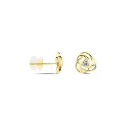 Histoire D'Or Boucles D'oreilles Puces Or Jaune Afua Diamants 7 Histoire D'Or Boucles D'oreilles Puces Or Jaune Afua Diamants -Boucles d'oreilles Bracelet Soldes B3OFJDW681 view1