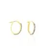 Histoire D'Or Créoles Sandrine Or Jaune Strass 1 Histoire D'Or Créoles Sandrine Or Jaune Strass -Boucles d'oreilles Bracelet Soldes B3OFJPW330 master