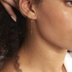 Histoire D'Or Boucles D'oreilles Pendantes Arenale Or Jaune Quartz -Boucles d'oreilles Bracelet Soldes B3OFJQM139 model0