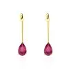 Histoire D'Or Boucles D'oreilles Pendantes Goutte Or Jaune Rubis 2 Histoire D'Or Boucles D'oreilles Pendantes Goutte Or Jaune Rubis -Boucles d'oreilles Bracelet Soldes B3OFJRR118 master