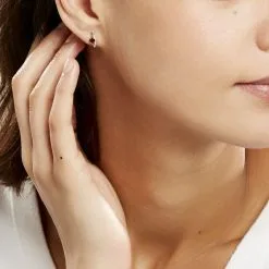 Histoire D'Or Bijoux D'oreilles Emotion Or Jaune Rubis Diamant -Boucles d'oreilles Bracelet Soldes B3OFJRR126 model0