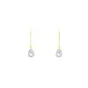 Histoire D'Or Boucles D'oreilles Pendantes Kalyne Or Jaune Topaze