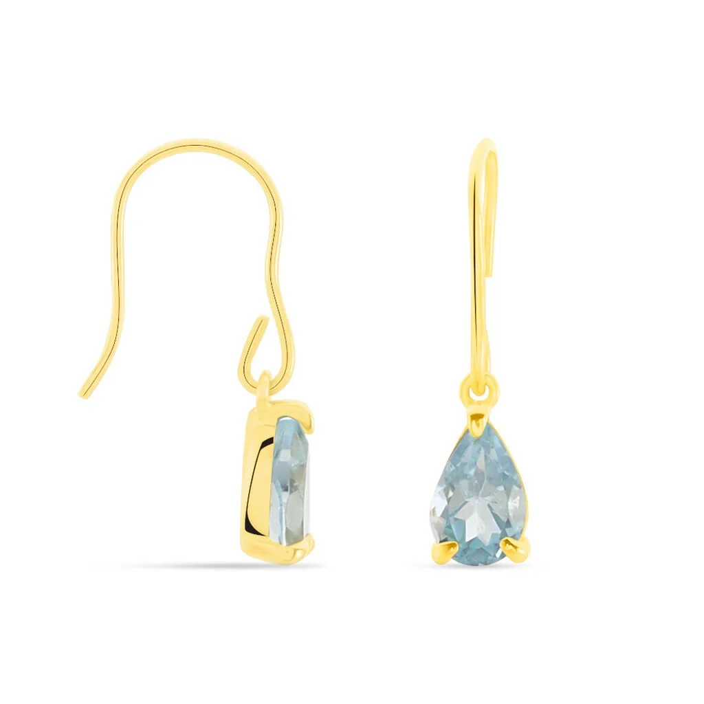 Histoire D'Or Boucles D'oreilles Pendantes Kalyne Or Jaune Topaze 4 Histoire D'Or Boucles D'oreilles Pendantes Kalyne Or Jaune Topaze – Image 2