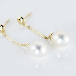 Histoire D'Or Boucles D'oreilles Pendantes Valera Or Jaune Perle De Culture 8 Histoire D'Or Boucles D'oreilles Pendantes Valera Or Jaune Perle De Culture -Boucles d'oreilles Bracelet Soldes B3OFJU2038 view2