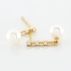 Histoire D'Or Boucles D'oreilles Pendantes Louise-marie Or Jaune Perle De Culture 8 Histoire D'Or Boucles D'oreilles Pendantes Louise-marie Or Jaune Perle De Culture -Boucles d'oreilles Bracelet Soldes B3OFJU2230 view2
