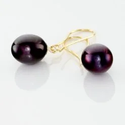 Histoire D'Or Boucles D'oreilles Pendantes Severiane Or Jaune Perle De Culture -Boucles d'oreilles Bracelet Soldes B3OFJUH004 view2