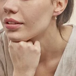 Histoire D'Or Boucles D'oreilles Pendantes Fidelia Boules Or Jaune -Boucles d'oreilles Bracelet Soldes B3OFJW000R model0