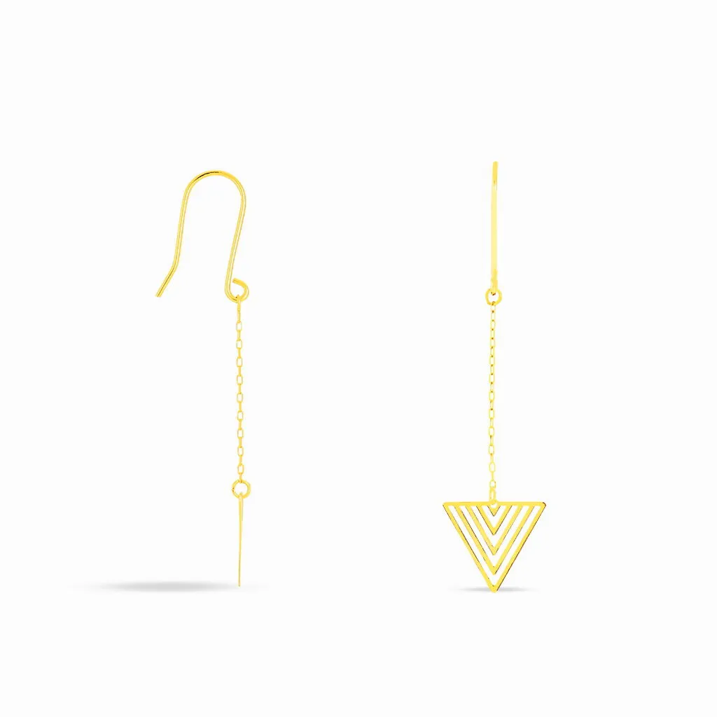 Histoire D'Or Boucles D'oreilles Pendantes Katie Or Jaune 4 Histoire D'Or Boucles D'oreilles Pendantes Katie Or Jaune – Image 2
