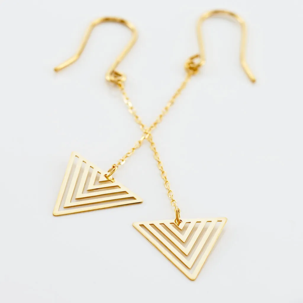 Histoire D'Or Boucles D'oreilles Pendantes Katie Or Jaune 5 Histoire D'Or Boucles D'oreilles Pendantes Katie Or Jaune – Image 3