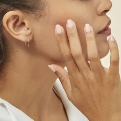 Histoire D'Or Créoles Helle Amande Or Jaune -Boucles d'oreilles Bracelet Soldes B3OFJW007A model0