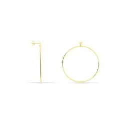 Histoire D'Or Créoles Tia Flexible Geometrique Or Jaune -Boucles d'oreilles Bracelet Soldes B3OFJW0082 view2