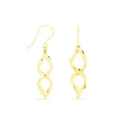 Histoire D'Or Boucles D'oreilles Pendantes Merone Vagues Or Jaune 7 Histoire D'Or Boucles D'oreilles Pendantes Merone Vagues Or Jaune -Boucles d'oreilles Bracelet Soldes B3OFJW008Q view1
