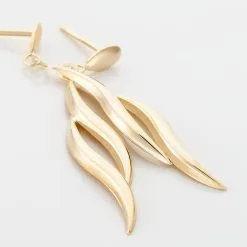 Histoire D'Or Boucles D'oreilles Pendantes Merone Vagues Or Jaune 8 Histoire D'Or Boucles D'oreilles Pendantes Merone Vagues Or Jaune -Boucles d'oreilles Bracelet Soldes B3OFJW00C0 view2