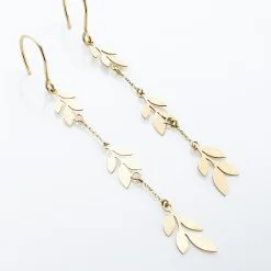 Histoire D'Or Boucles D'oreilles Pendantes Edinna Or Jaune -Boucles d'oreilles Bracelet Soldes B3OFJW00CC view2