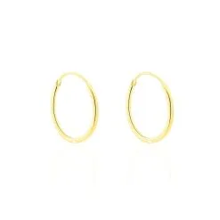 Histoire D'Or Créoles Valerina Or Jaune -Boucles d'oreilles Bracelet Soldes B3OFJW00CV view1