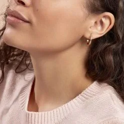 Histoire D'Or Créoles Ananas Or Jaune 9 Histoire D'Or Créoles Ananas Or Jaune -Boucles d'oreilles Bracelet Soldes B3OFJW00CW model0