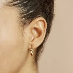 Histoire D'Or Créoles Ananas Or Jaune -Boucles d'oreilles Bracelet Soldes B3OFJW00D0 model1