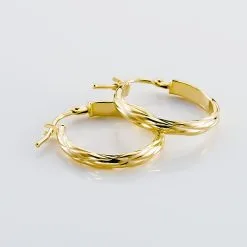 Histoire D'Or Créoles Ananas Or Jaune -Boucles d'oreilles Bracelet Soldes B3OFJW00D0 view2