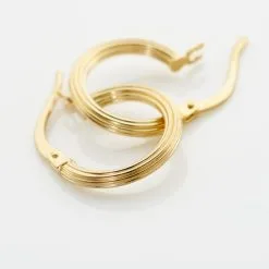 Histoire D'Or Creoles Or Jaune Miempie -Boucles d'oreilles Bracelet Soldes B3OFJW00GB view2