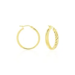 Histoire D'Or Créoles Mara Or Jaune