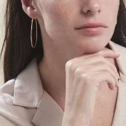 Histoire D'Or Créoles Agapanthe Or Jaune -Boucles d'oreilles Bracelet Soldes B3OFJW00GT model0