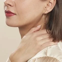 Histoire D'Or Créoles Dominae Or Jaune -Boucles d'oreilles Bracelet Soldes B3OFJW00H8 model0