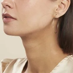 Histoire D'Or Créoles Dominae Flexible Or Jaune -Boucles d'oreilles Bracelet Soldes B3OFJW00HB model0