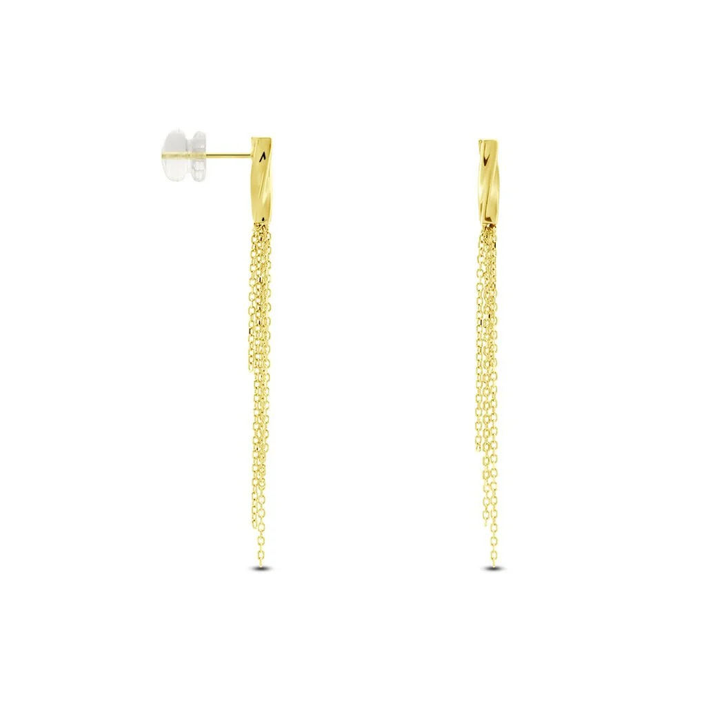 Histoire D'Or Boucles D'oreilles Pendantes Armoise Or Jaune 4 Histoire D'Or Boucles D'oreilles Pendantes Armoise Or Jaune – Image 2