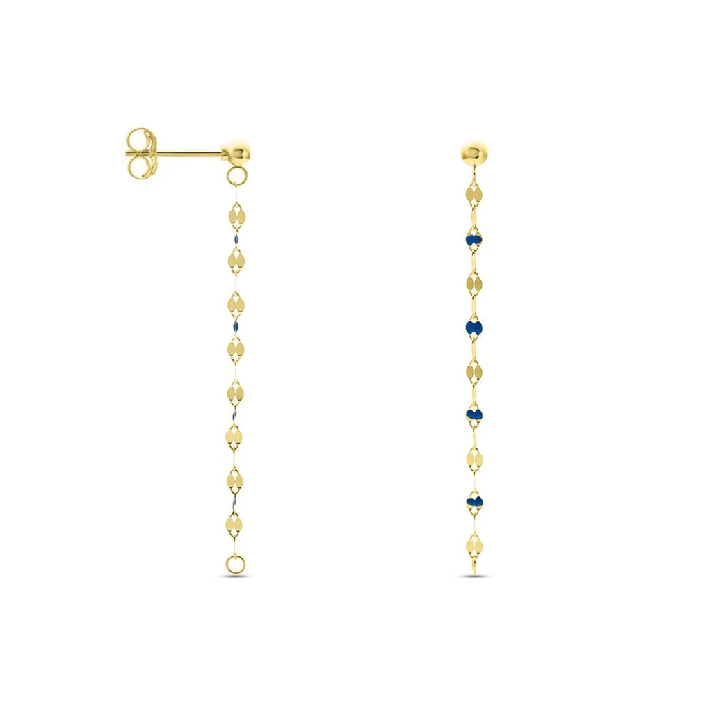 Histoire D'Or Boucles D'oreilles Pendantes Or Jaune Asteria 4 Histoire D'Or Boucles D'oreilles Pendantes Or Jaune Asteria – Image 2