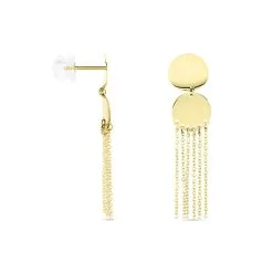 Histoire D'Or Boucles D'oreilles Pendantes Or Jaune Achillee -Boucles d'oreilles Bracelet Soldes B3OFJW00HS view1