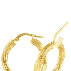 Histoire D'Or Créoles Anantha Or Jaune -Boucles d'oreilles Bracelet Soldes B3OFJW0325 view3