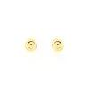 Histoire D'Or Boucles D'oreilles Puces Fidelia Boule Or Jaune -Boucles d'oreilles Bracelet Soldes B3OFJW0509 master