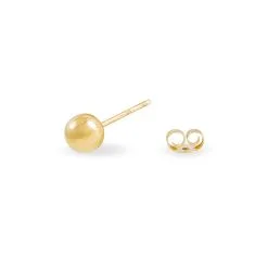 Histoire D'Or Boucles D'oreilles Puces Fidelia Boule Or Jaune -Boucles d'oreilles Bracelet Soldes B3OFJW0509 view2