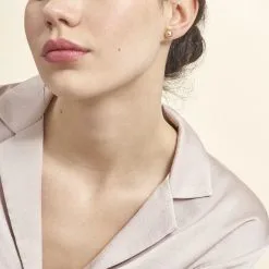 Histoire D'Or Boucles D'oreilles Puces Fidelia Boule Or Jaune -Boucles d'oreilles Bracelet Soldes B3OFJW0513 model0