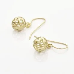 Histoire D'Or Boucles D'oreilles Pendantes Fidelia Boules Or Jaune 8 Histoire D'Or Boucles D'oreilles Pendantes Fidelia Boules Or Jaune -Boucles d'oreilles Bracelet Soldes B3OFJW0514 view2