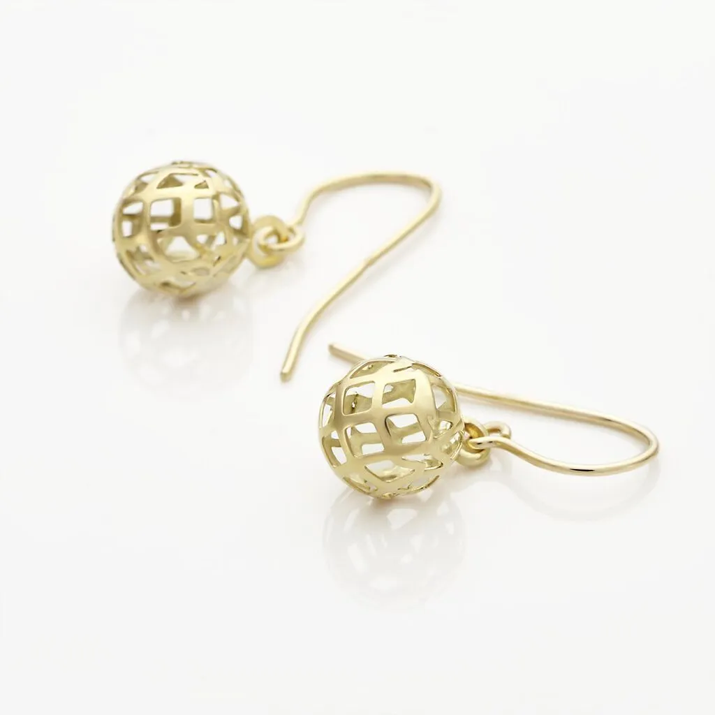 Histoire D'Or Boucles D'oreilles Pendantes Fidelia Boules Or Jaune 5 Histoire D'Or Boucles D'oreilles Pendantes Fidelia Boules Or Jaune – Image 3
