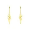 Histoire D'Or Boucles D'oreilles Pendantes Fee Or Jaune