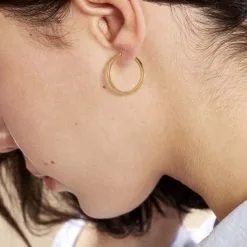 Histoire D'Or Créoles Thyrza Or Jaune -Boucles d'oreilles Bracelet Soldes B3OFJW0931 model0