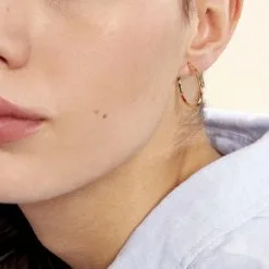 Histoire D'Or Créoles Thyrza Or Jaune -Boucles d'oreilles Bracelet Soldes B3OFJW0931 model1