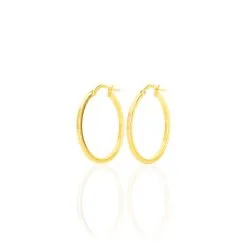 Histoire D'Or Créoles Thyrza Or Jaune -Boucles d'oreilles Bracelet Soldes B3OFJW0931 view1