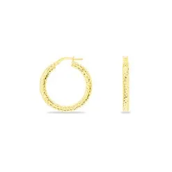 Histoire D'Or Créoles Udara Or Jaune -Boucles d'oreilles Bracelet Soldes B3OFJW0943 view2