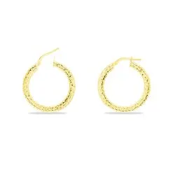 Histoire D'Or Créoles Udara Or Jaune -Boucles d'oreilles Bracelet Soldes B3OFJW0943 view3