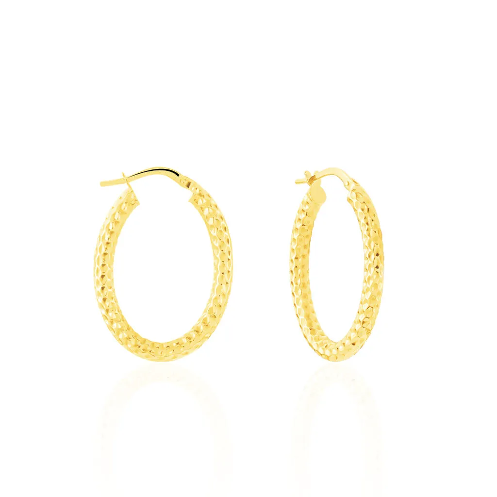 Histoire D'Or Créoles Udara Or Jaune 3 Histoire D'Or Créoles Udara Or Jaune