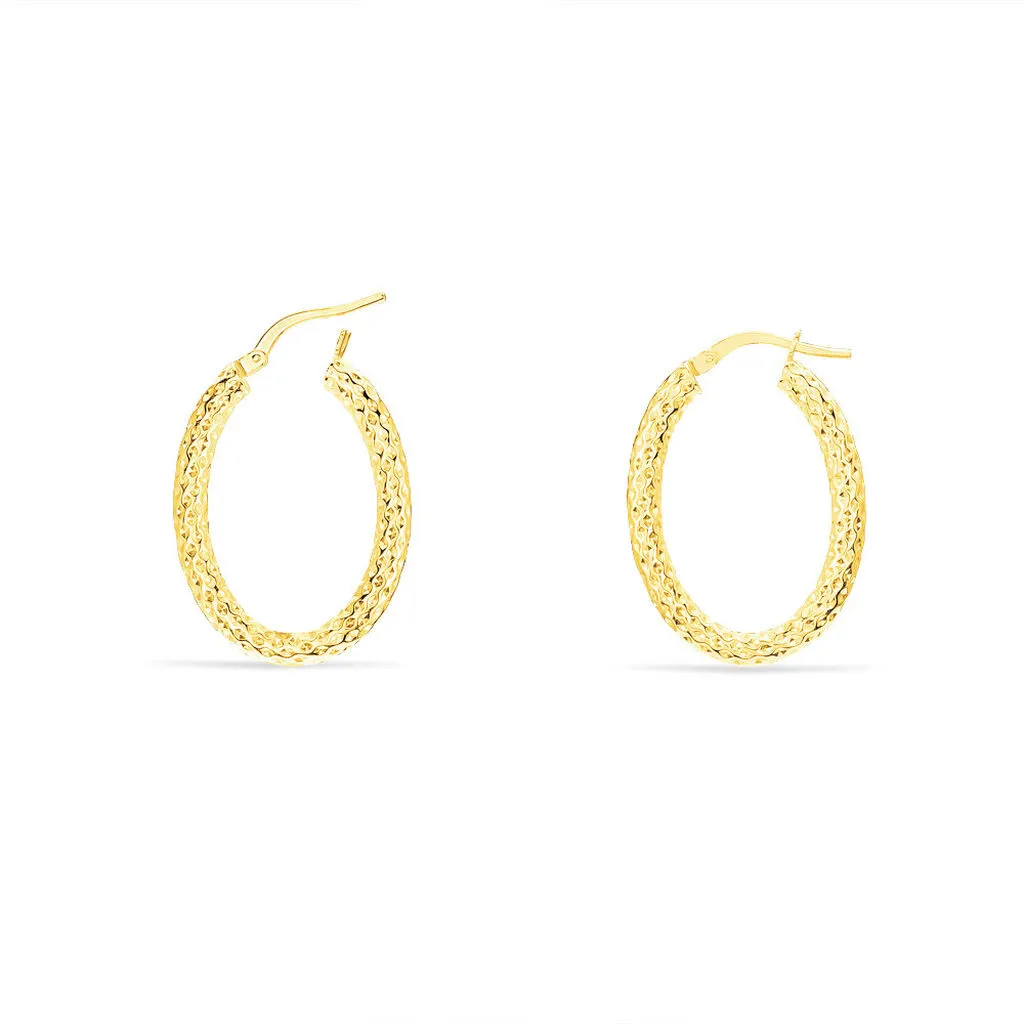 Histoire D'Or Créoles Udara Or Jaune 6 Histoire D'Or Créoles Udara Or Jaune – Image 4