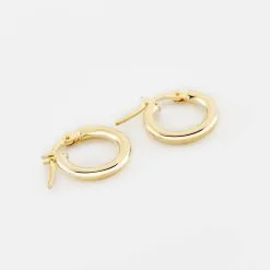 Histoire D'Or Créoles Verania Or Jaune 9 Histoire D'Or Créoles Verania Or Jaune -Boucles d'oreilles Bracelet Soldes B3OFJW0967 view2